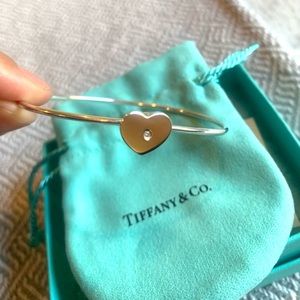 Tiffany & Co. Paloma Picasso Heart Diamond Bangle